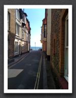 Street view to the Sea